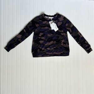Purple and Brown Camo Long Sleeve Tee